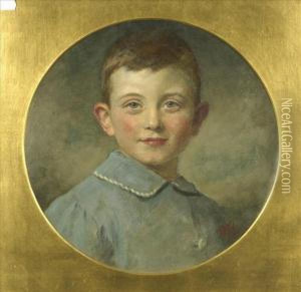 Rba Portrait Of John Oil Painting - Edward Patry