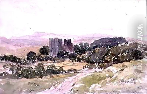 Bolton Abbey Oil Painting - William Bennett