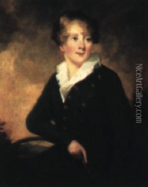 Portrait Of Master Andrew Clark Oil Painting - Sir Henry Raeburn