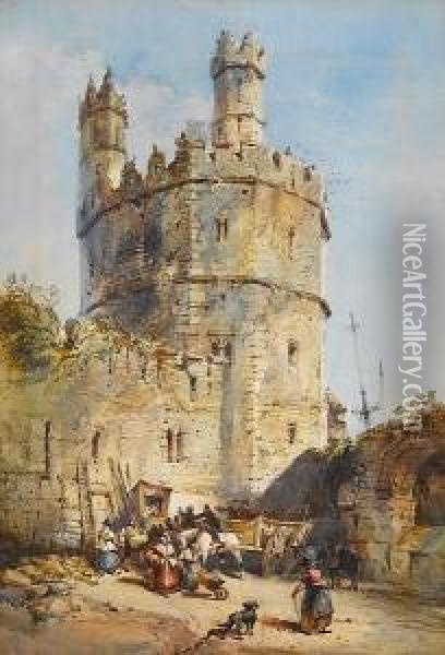 Caernarvon Castle Oil Painting - William Collingwood Smith