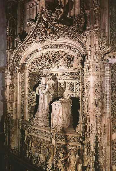 Tomb of Infante Alfonso Oil Painting - Gil de Siloe