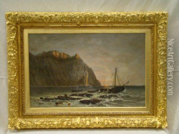 Seascape Oil Painting - Daniel Charles Grose