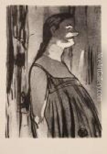 Madameabdala. 
Planche Pour Le Cafeconcert Oil Painting - Henri De Toulouse-Lautrec