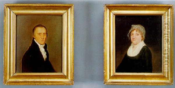 Portrait Of Mr. William Morris Oil Painting - Edward Savage