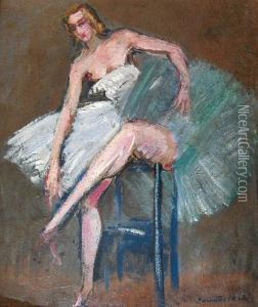 La Danseuse Oil Painting - Czeslaw Zawadzinski