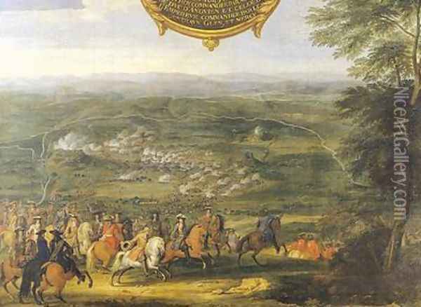 The Battle of Nordlingen 2 Oil Painting - Sauveur Le Conte
