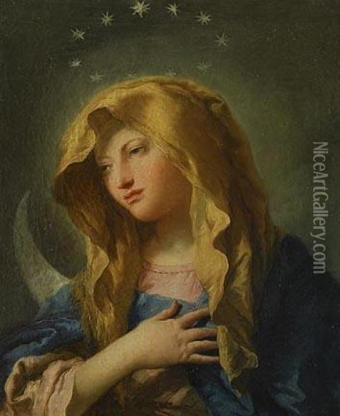 Inmaculada Oil Painting - Giovanni Domenico Tiepolo