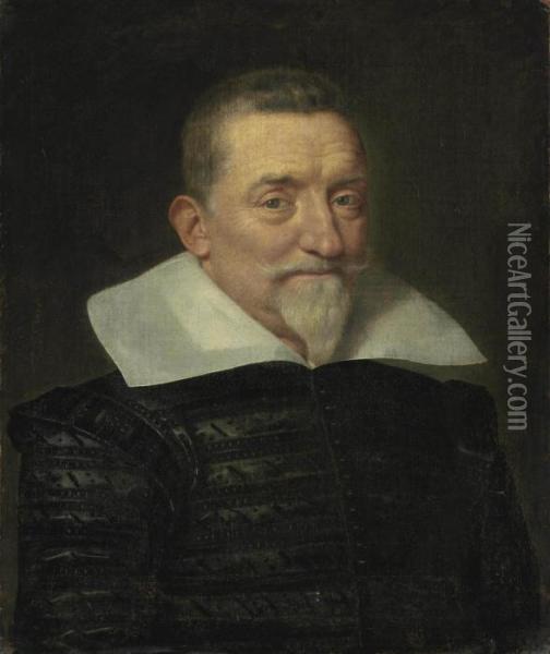 Portrait Of A Gentleman Oil Painting - Frans Pourbus the younger