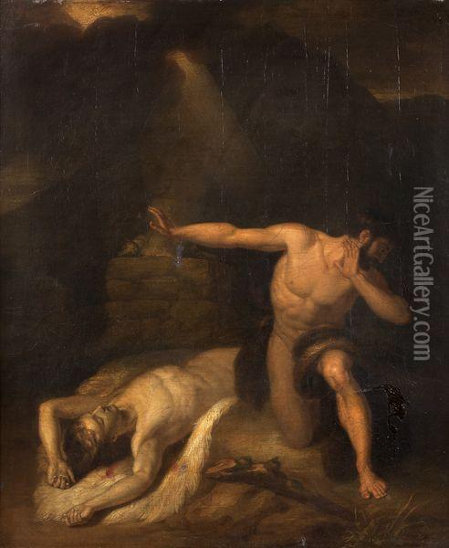 Cain Et Abel Oil Painting - Benjamin West