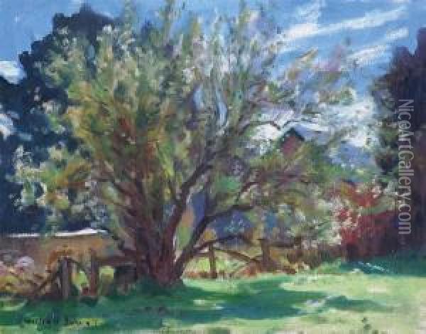 Autumn Landscape Oil Painting - William Rowell