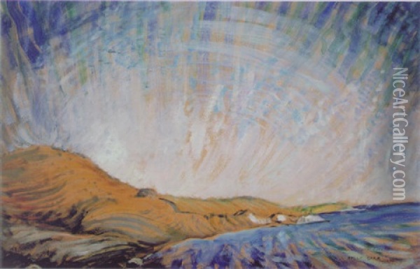 Strait Of Juan De Fuca Oil Painting - Emily Carr