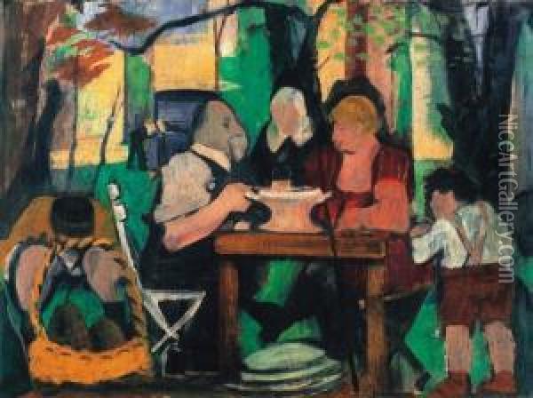The Lunch (dejeuner) Oil Painting - Etienne Farkas