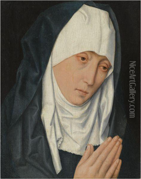 Mater Dolorosa Oil Painting - Dieric the Elder Bouts