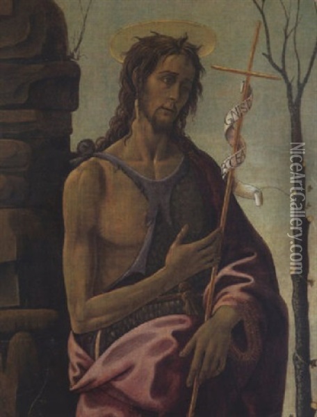 Saint Jean Baptiste Oil Painting - Jacopo Del Sellaio