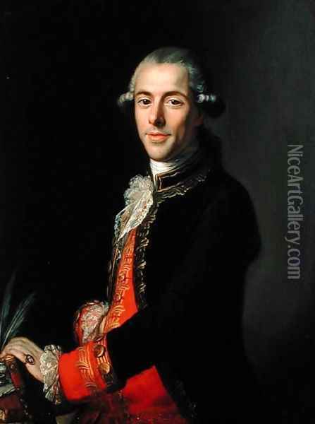Tomas de Iriarte 1750-91 Oil Painting - Joaquin Inza