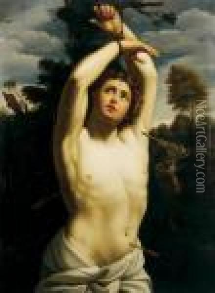 Saint Sebastian Oil Painting - Guido Reni