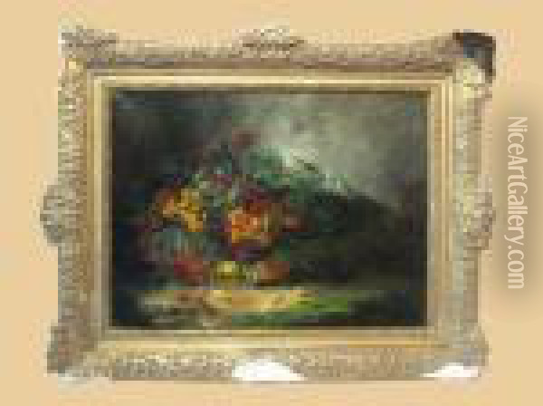 Jonche De Fleurs Oil Painting - Alphonse de Neuville