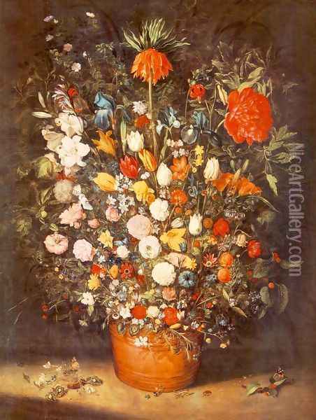 Bouquet 1603 Oil Painting - Jan The Elder Brueghel