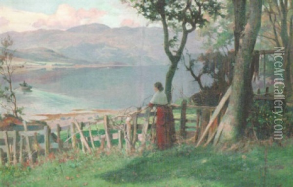 Fare Thee Well Oil Painting - William M. Pratt