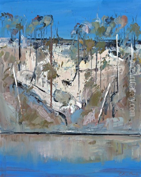Shoalhaven River Oil Painting - Arthur Merric Boyd
