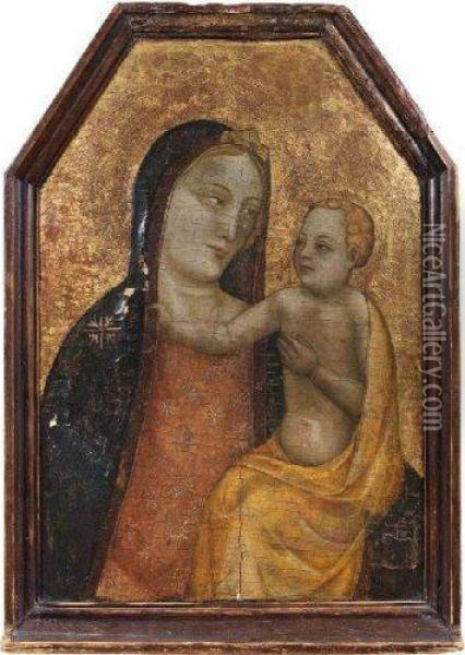 La Vierge Et L'enfant Oil Painting - Bernardo Daddi