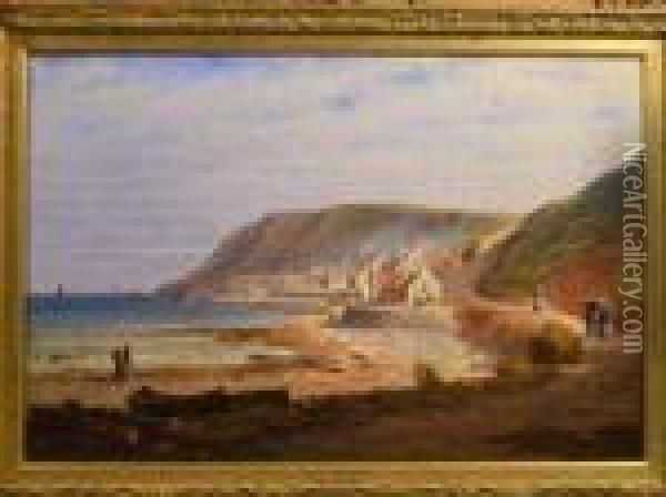 View Of Croule, Banffshire Oil Painting - John Mitchell