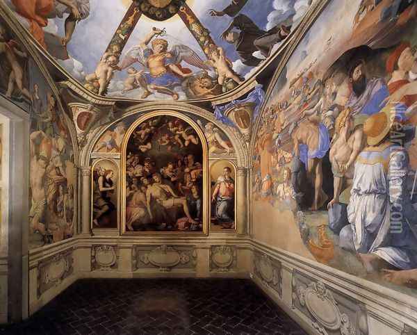 View of the Chapel of Eleonora da Toledo Oil Painting - Agnolo Bronzino