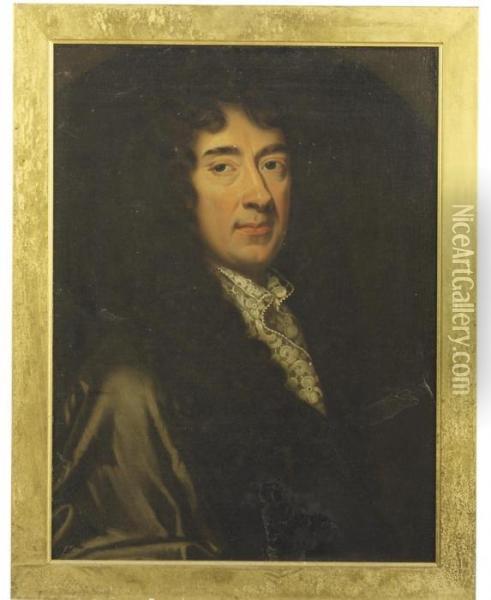 Portrait Of Sir George Mckenzie Of Rosehaugh Oil Painting - Sir Godfrey Kneller