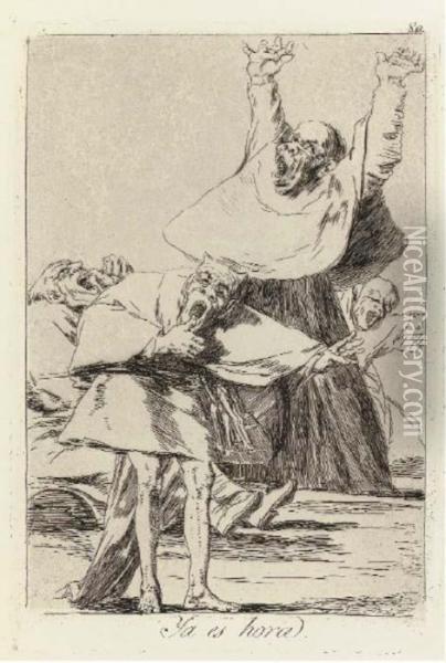 Esto Si Que Es Leer Oil Painting - Francisco De Goya y Lucientes