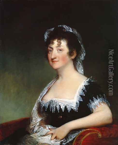 Hepzibah Clarke Swan Oil Painting - Gilbert Stuart