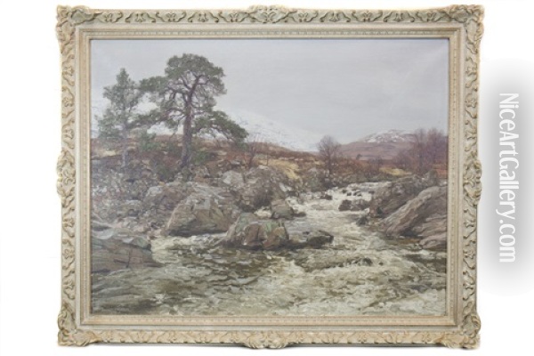 Above Loch Fyne Oil Painting - George Houston