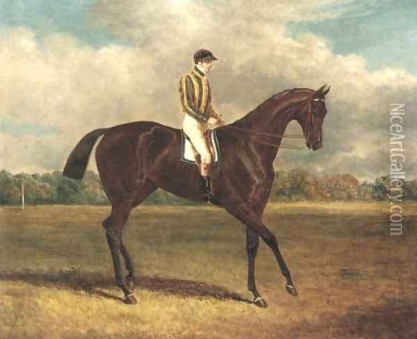 Bay Middleton 1836 Oil Painting - John Frederick Herring Snr