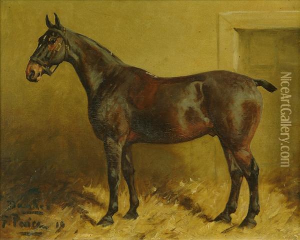 Banker Oil Painting - George Paice