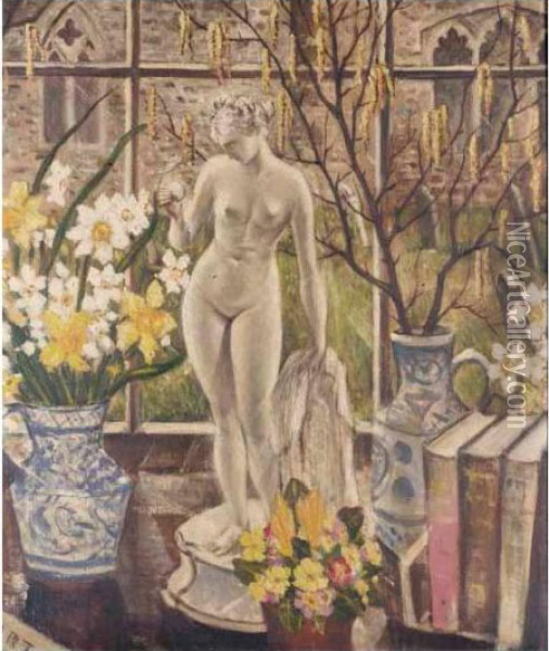 Easter Oil Painting - Christopher R. Wynne Nevinson