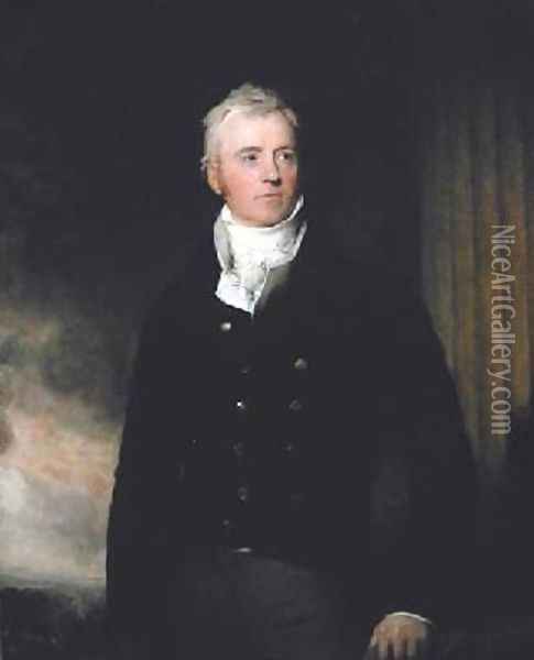Portrait of William Robertson of Chilcote Oil Painting - Sir Thomas Lawrence
