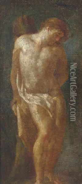 Saint Sebastian Oil Painting - Ludivico Carracci