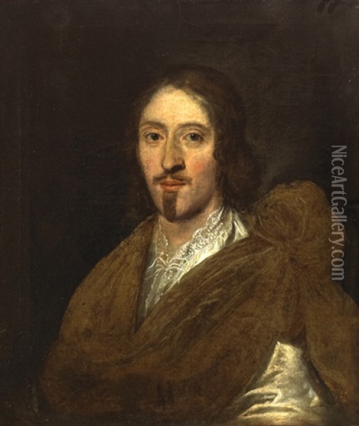 Matthew Plunkett, 5th Baron Of Louth Oil Painting - Cornelis Jonson Van Ceulen