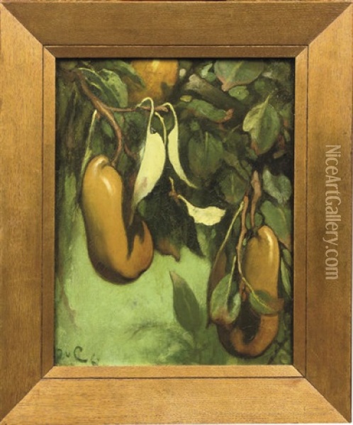 Kalebaspeeren - Pears Oil Painting - Jacobus Van Looy