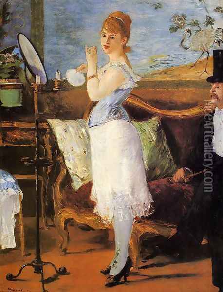 Nana 1877 Oil Painting - Edouard Manet