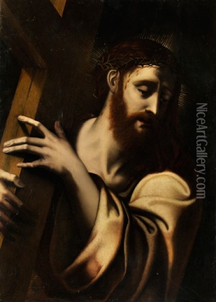 Kreuztragung Christi Oil Painting -  Caravaggio