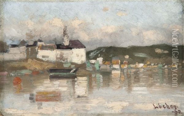Akershus Oil Painting - Kalle Lochen