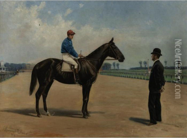 The Inspection Oil Painting - James Lynwood Palmer
