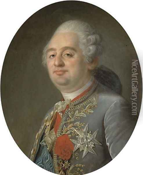 Portrait de Louis XVI Oil Painting - Joseph Boze
