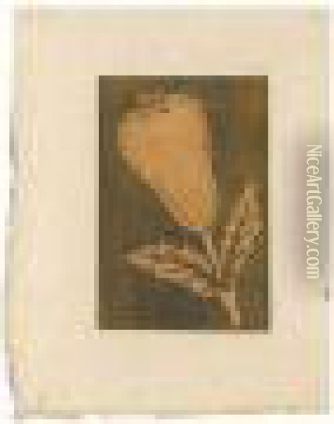 La Figue / The Fig. 1912 Oil Painting - Jean Emile Laboureur