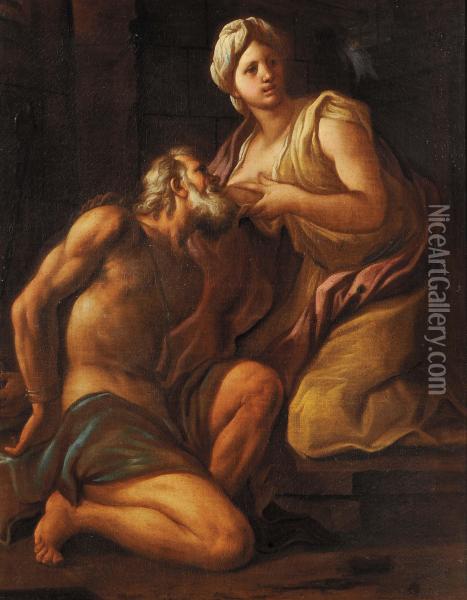 Carita' Romana Oil Painting - Gian Lorenzo Bertolotto