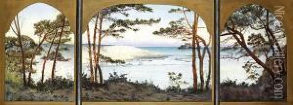 Vue De La Baie D'alger Oil Painting - Alphonse Rey