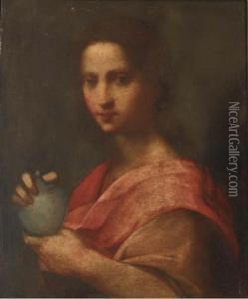 Saint Mary Magdalene Oil Painting - Andrea Del Sarto