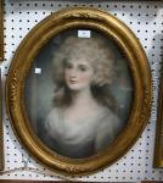 Lady Sligo Oil Painting - George Romney