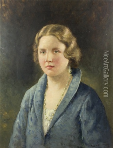 Portrait Of Young Princess, Juliana Oil Painting - Bernard de Hoog
