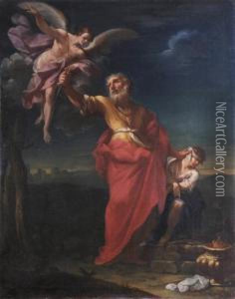 Sacrificio Di Isacco Oil Painting - Francesco Monti